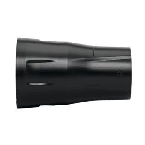 Blaasmond, rond en recht