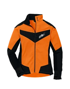 Fleecejack, DYNAMIC, maat XXL, fluo-oranje